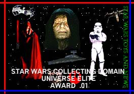 Star Wars Collecting Domain Universal Elite Award .01