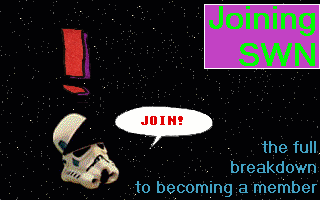 Join The Star Wars Newsletter