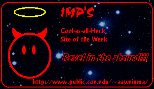 Imp's Cool - as - All - Hell Site of the Week Award